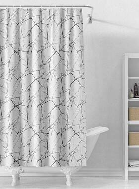 Factory spot waterproof shower curtain shower curtain bathro