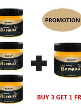 Wood Seasoning Beewax Organic Natural Pure Wax Furniture Car