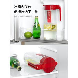 耐高壶温冷水壶开家用塑料防爆水壶水大容量茶F959H56H果新凉 日式