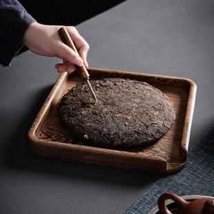 实木鸡翅竹制普洱大号分JCMCP茶茶盘醒茶盘茶配木件家用赏道茶盘