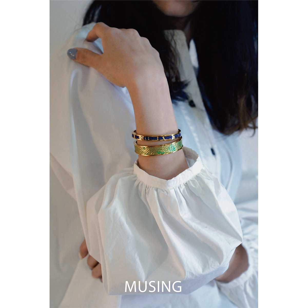 沐心手造musing | 蜥蜴皮手环 轻奢定制蜥蜴皮时尚个性创意礼物