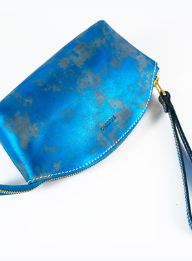 沐心手造MUSING|手拿包 真皮大容量收纳手机休闲手拎包