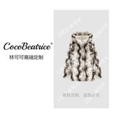 小香风气质轻奢时尚 COCO林可可 休闲设计师秋冬外套250102617
