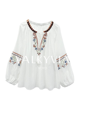 【Valkyvia/悠悠奢品】时尚外套高级感轻奢印花衬衫2603243