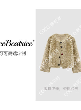 【COCO林可可】小香风气质轻奢时尚休闲设计师秋冬长袖25012208
