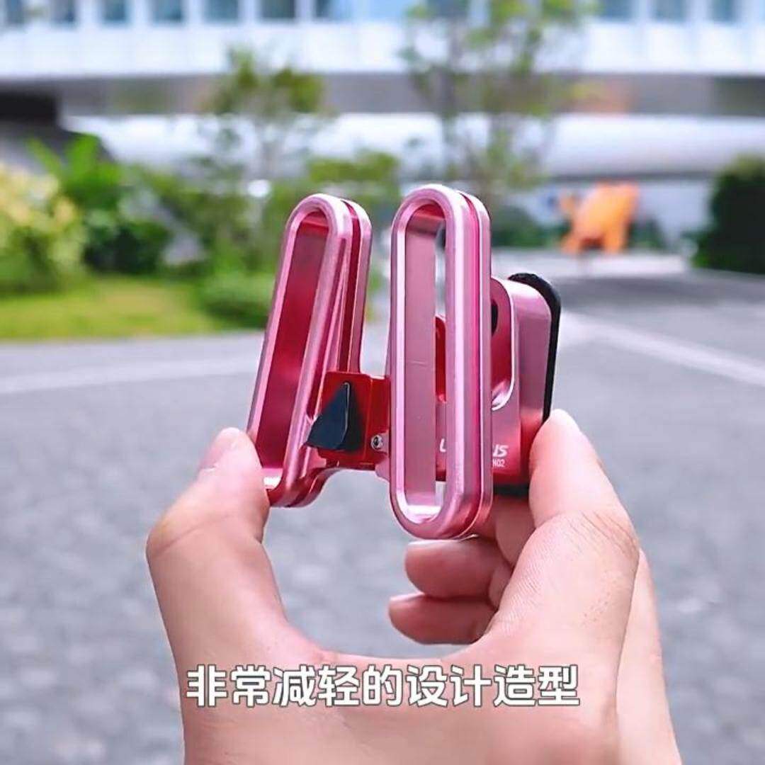 小布前货架安装座猪鼻扣车包托座适配器neo折叠自行车车筐配件