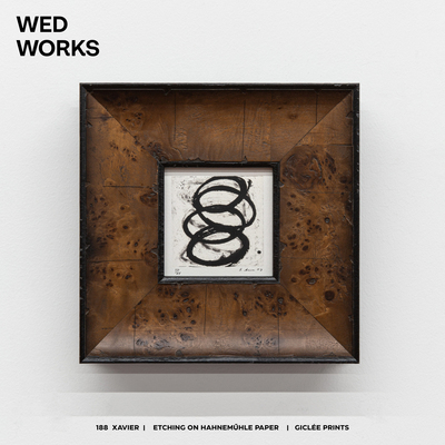 咖啡厅样板房小众抽象挂画中古风