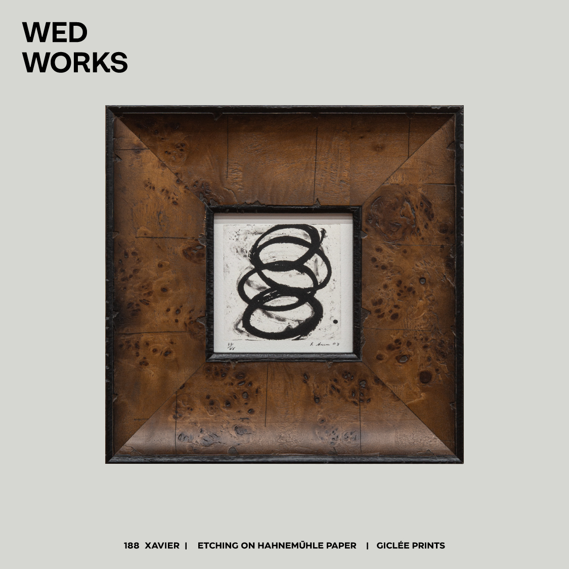 咖啡厅样板房小众抽象挂画中古风