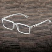 老花镜女时尚 高清老人50度防蓝光老花眼镜 超轻优雅舒适平光镜男