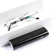 老光眼镜男女款 打火机款 全框笔筒眼镜盒 便携式 高档玻璃老花眼镜
