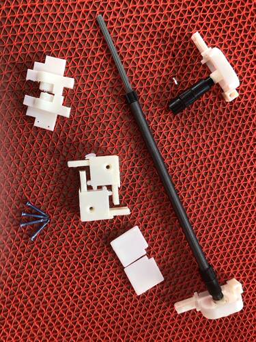 挂钩款一套齐全带弹簧隐形纱窗