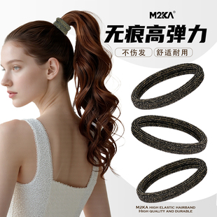 M2Ka金絲毛巾發(fā)圈女2025新款 高級感扎馬尾不傷發(fā)舒適發(fā)繩無痕頭繩