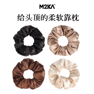 M2KA睡眠发圈女超大号枕头发绳超大肠圈头绳护发扎头发丸子头皮筋