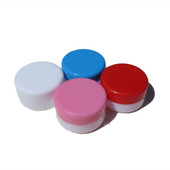 全新30克蓝色红色塑料膏盒化妆品盒护肤品面霜白色分装 新款 盒 包邮