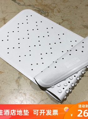 酒店橡胶浴缸防滑垫洗澡防摔倒防滑洗澡沐浴垫客房地垫rubber mat