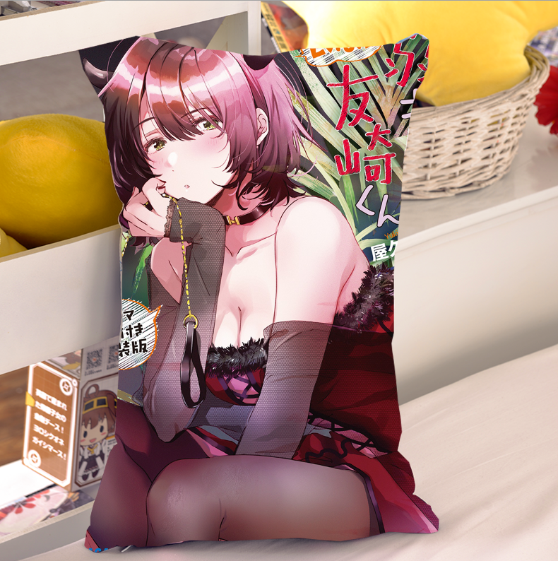 弱角友崎同学蕾娜抱枕套动漫周边开学定制二次元宅男腐女生日礼物