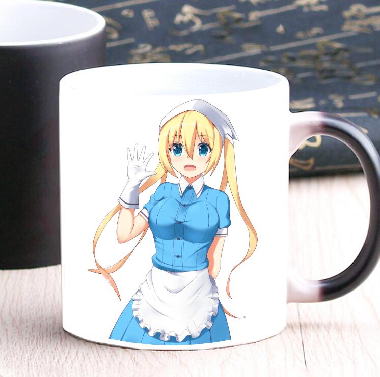 调教咖啡厅日向夏帆马克变色杯 动漫周边cos开学宅男腐女生日礼物