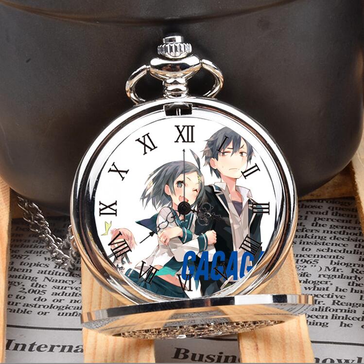 青春物语比企谷八幡大老师闹钟怀表手表动漫周边cos开学生日礼物
