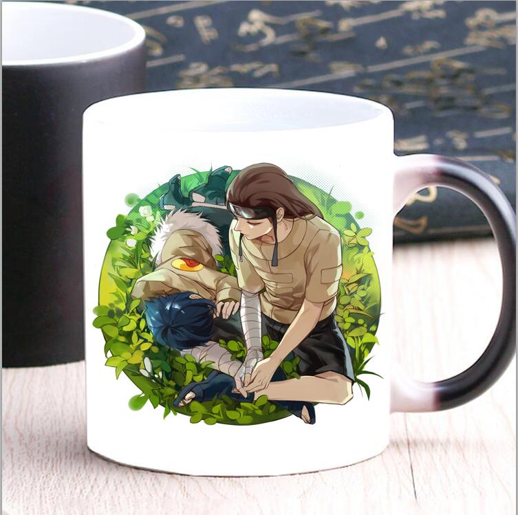 火影日向宁次雏田马克变色杯动漫周边cos二次元宅男腐女生日礼物