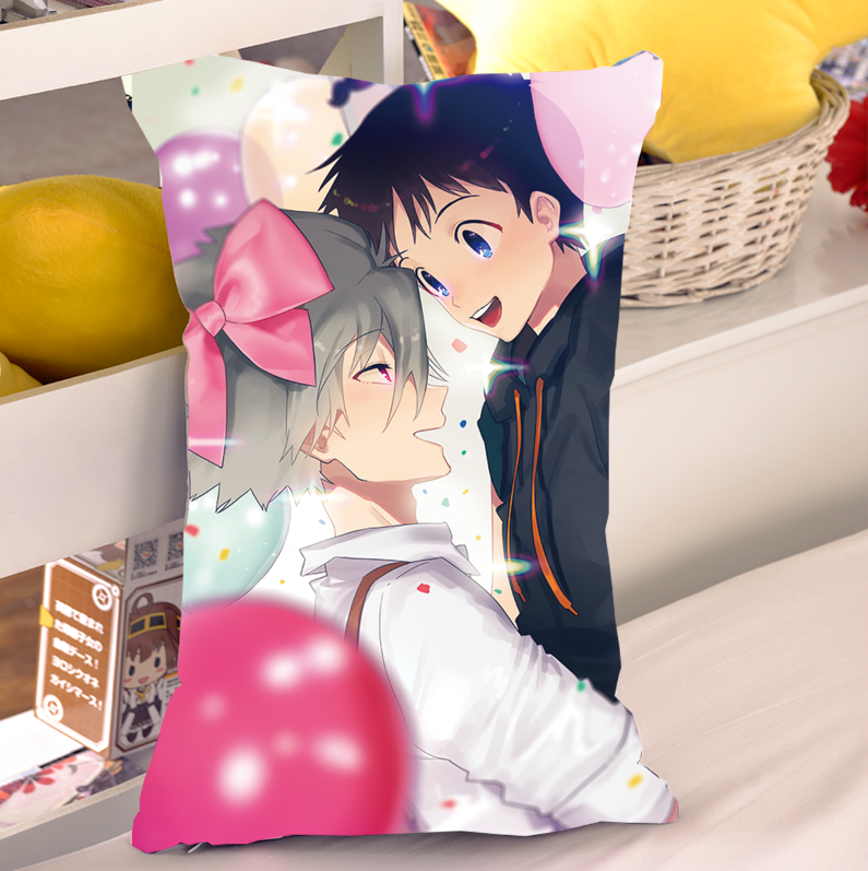 新世纪福音战士EVA碇真嗣渚薰抱枕动漫周边二次元cos腐女生日礼物