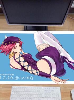 jojo的奇妙冒险空条徐伦鼠标垫动漫周边二次元送宅男腐女生日礼物