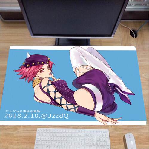 jojo的奇妙冒险空条徐伦鼠标垫动漫周边二次元送宅男腐女生日礼物