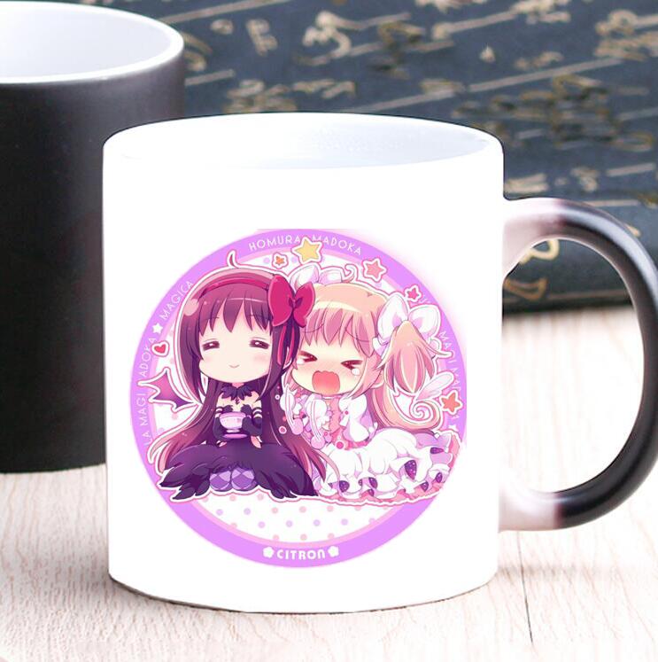 晓美焰魔法少女小圆马克杯变色杯动漫周边cos二次元男生生日礼物