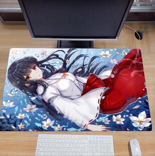 犬夜叉桔梗课桌垫鼠标垫开学 动漫周边cos二次元宅男腐女生日礼物