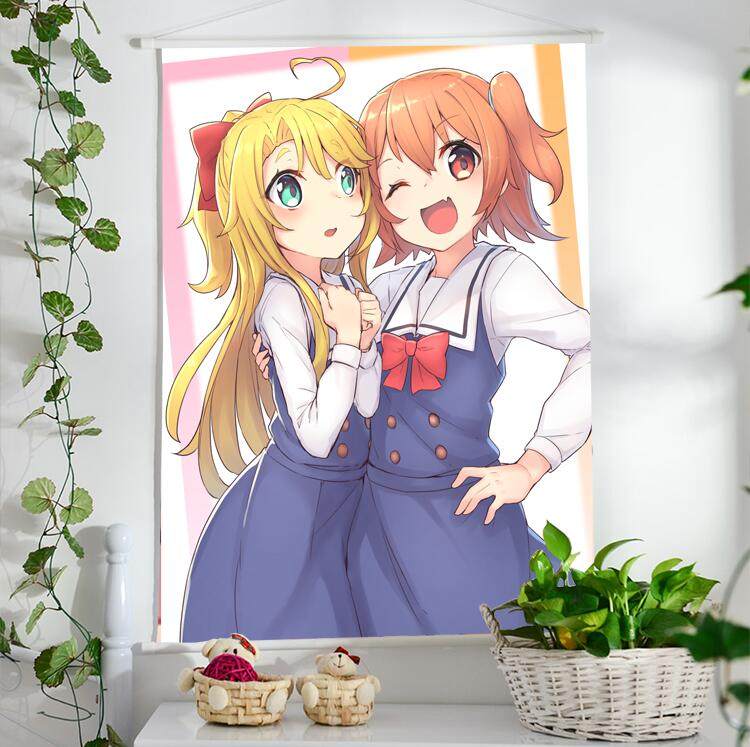 天使降临到我身边星野日向挂画开学动漫周边cos学生宿舍生日礼物