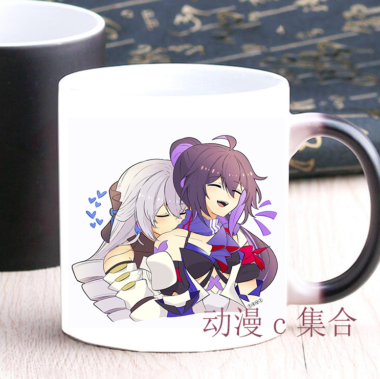 崩坏星穹铁道希儿布洛妮娅变色杯马克杯动漫周边二次元生日礼物