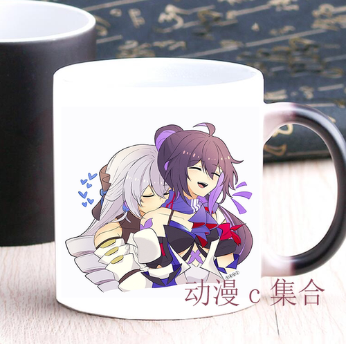 崩坏星穹铁道希儿布洛妮娅变色杯马克杯动漫周边二次元生日礼物