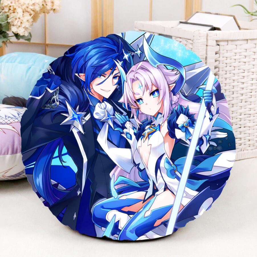 圆形抱枕动漫周边来图定制