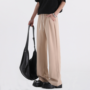 高级感ins美式 特P30 春季 CK2555 抖音品质 A107 修身 新款 休闲西裤