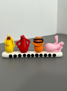 车载摆件小怪兽搞怪有趣丑萌原创创意树脂黏土摆件玩具