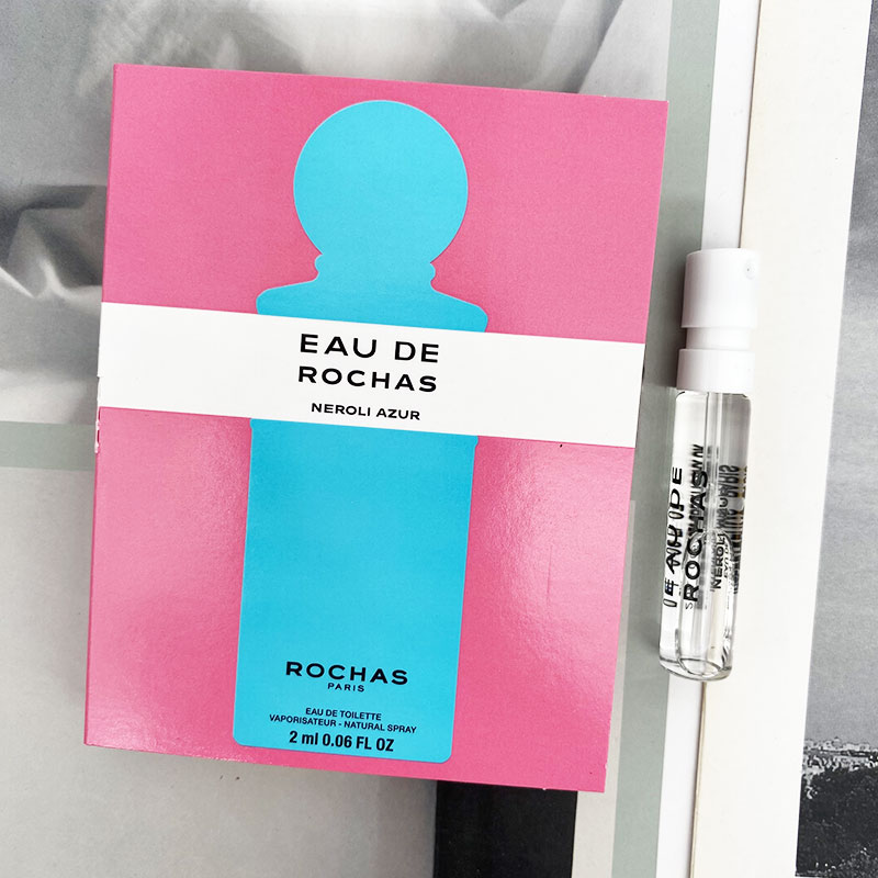 2025罗莎Rochas Eau de Rochas Neroli Azur女士淡香水EDT小样2ML