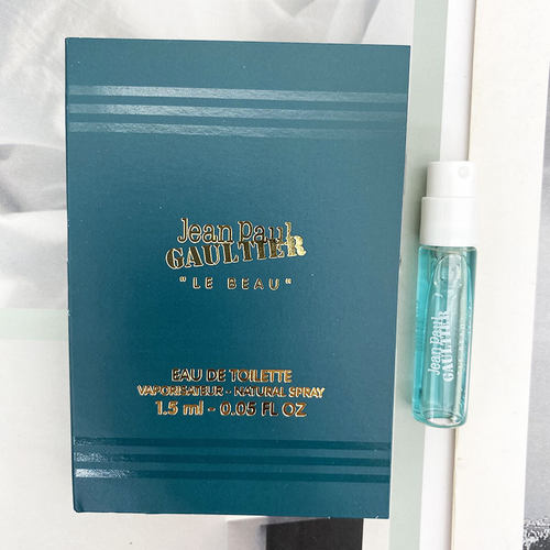 新Jean Paul Gaultier高缇耶Le Beau蓝色裸女男士淡香水小样1.5ML