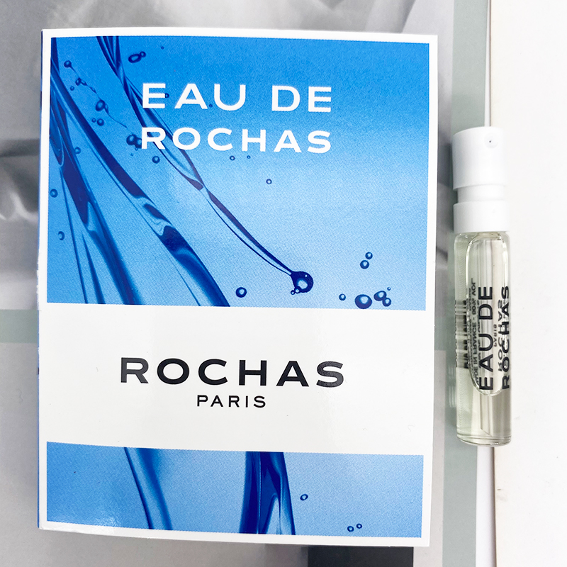 法国罗莎Rochas Eau de Rochas罗莎之水女士淡香水EDT试管小样2ML