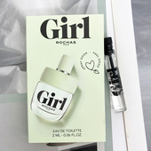 2021新香Rochas罗莎Girl女士花香型木质麝香调淡香水试管小样2ML