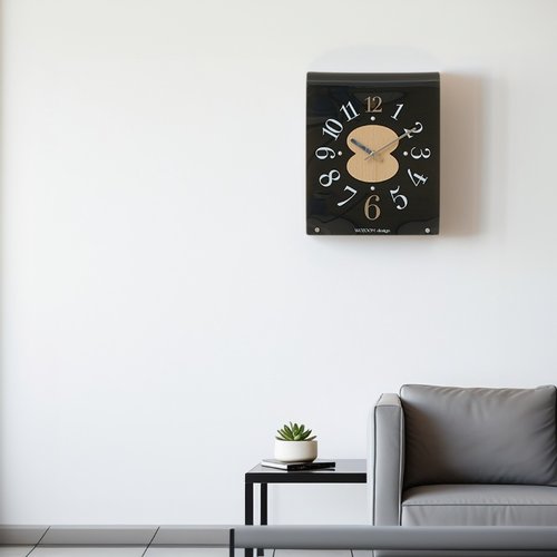 拯救客厅大白墙轻奢时尚时钟