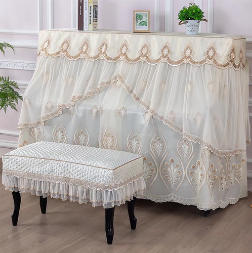 高级感欧式钢琴防尘罩全罩