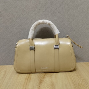 Fashion高颜值软皮保龄球包包女气质百搭单肩挎包简约高级单肩包