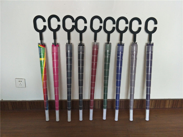 包邮好大16骨带防水罩（升缩伞套）晴雨伞 车用伞防水长柄伞 自动