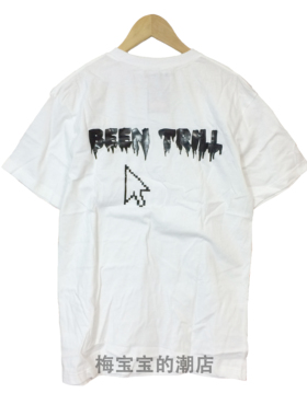 全新正品Been Trill Mouse Cursor Tee圆领休闲印花短袖T恤