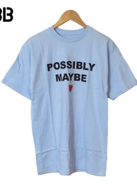 全新正品Pleasures x Emotionally Unavailable溶化爱心短袖T恤