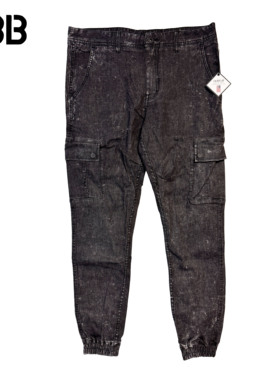 全新正品Publish旗下 Fairplay Maxen牛仔弹力休闲慢跑长裤束脚裤