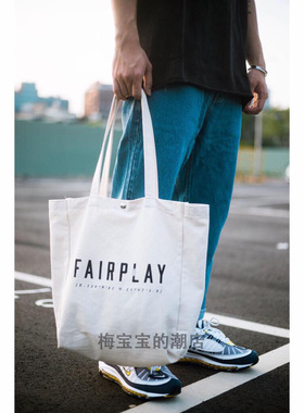 全新正品Publish旗下Fairplay 帆布百搭休闲托特包拎包挎包