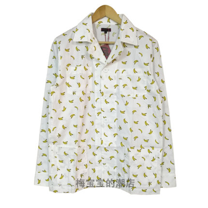 【折扣现货】CLOT x ANDY WARHOL BANANA SHIRT 香蕉印花衬衫外套