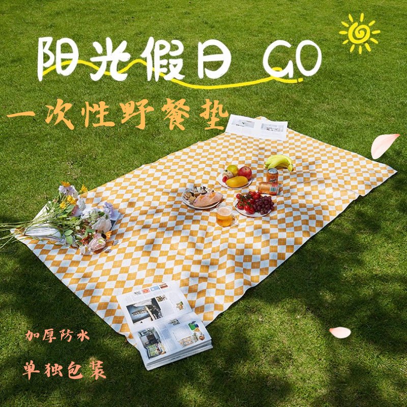 菱格防潮加厚便携野餐垫
