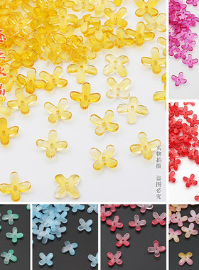 12mm桂花diy发簪材料琉璃