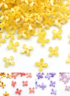 10颗14/12mm桂花醋酸古风DIY手工发簪子制作材料头饰配件